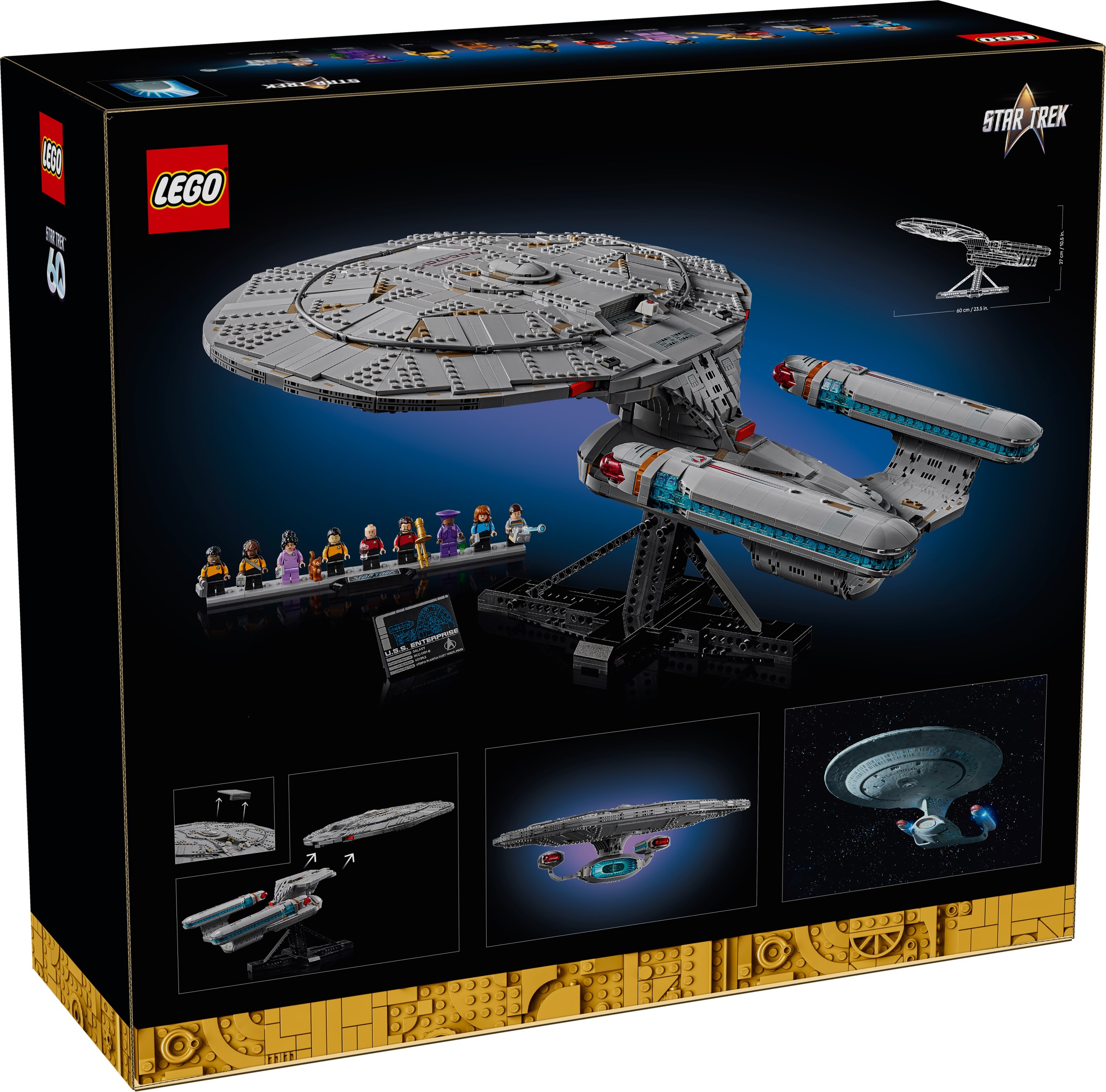 LEGO 10356 Star Trek: U.S.S. Enterprise NCC-1701-D announced